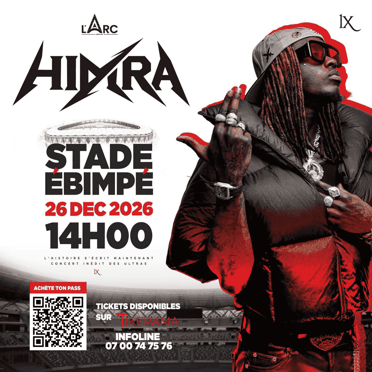 Himra en concert au Stade d’Ébimpé — Tikeha