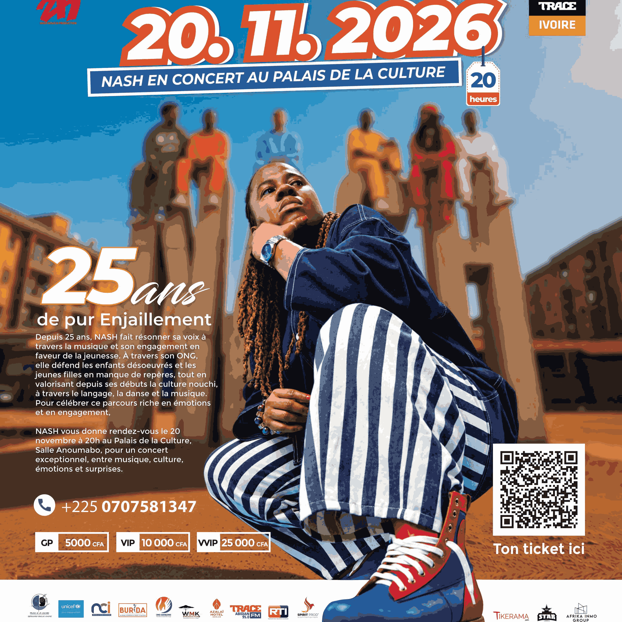 Nash en concert à Abidjan — Tikeha
