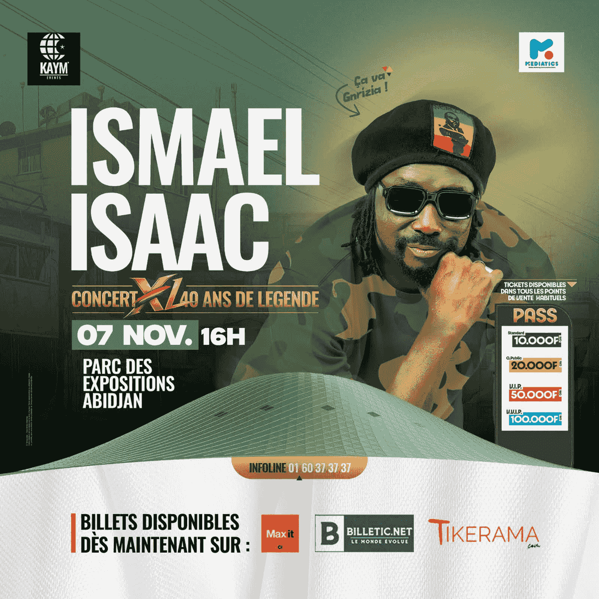 Ismaël Isaac - 40 ans de légende — Tikeha