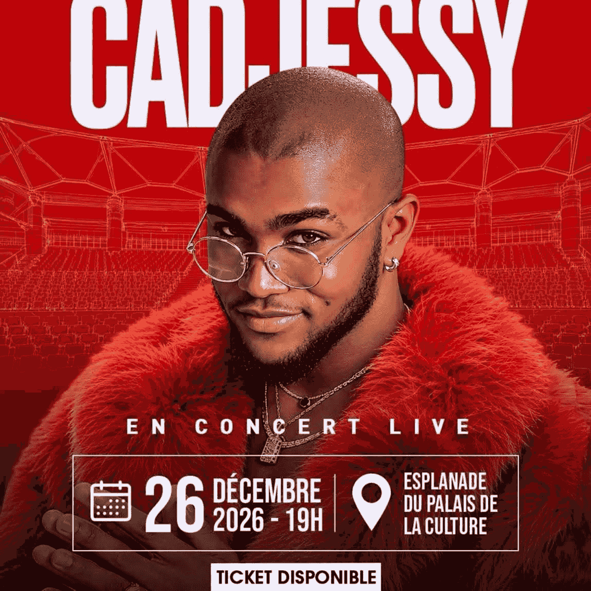 Cadjessy en concert live — Tikeha
